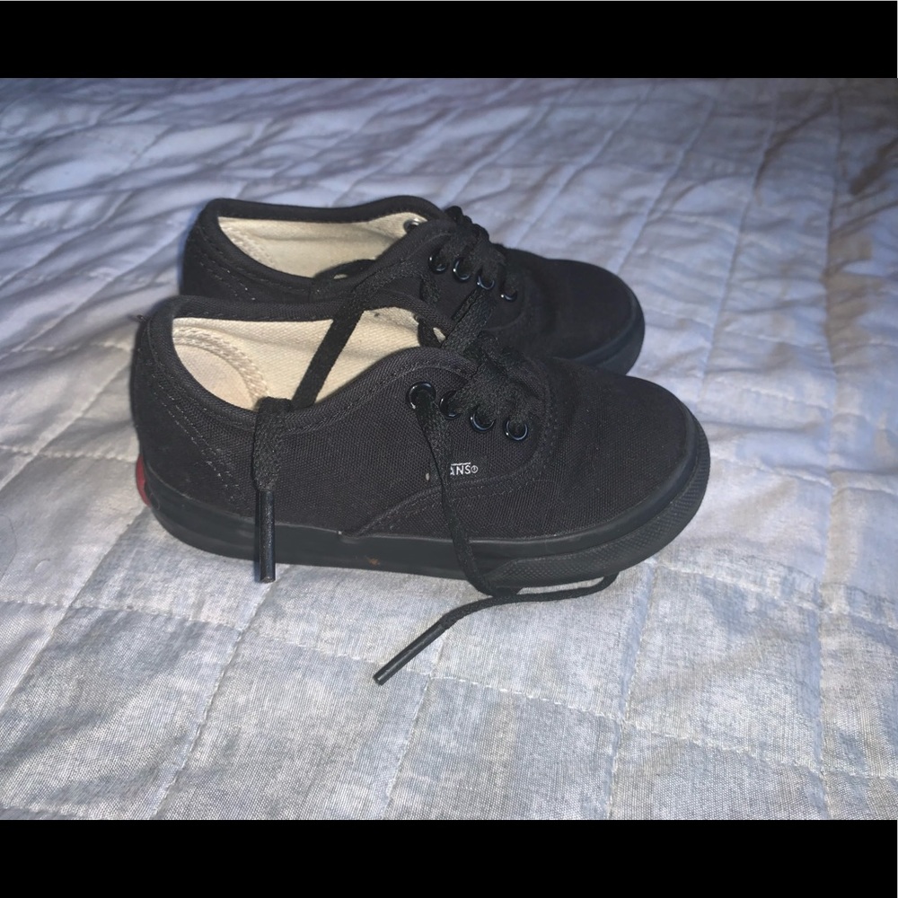 Black Vans Toddler